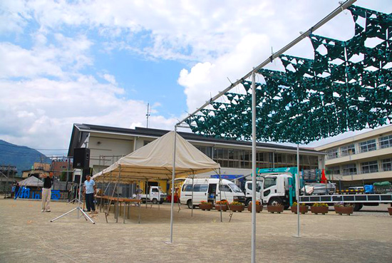 画像：山梨県都留市の八朔祭